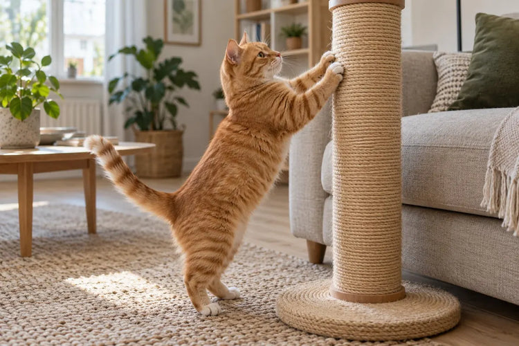 Hvorfor kradser katten i møblerne?