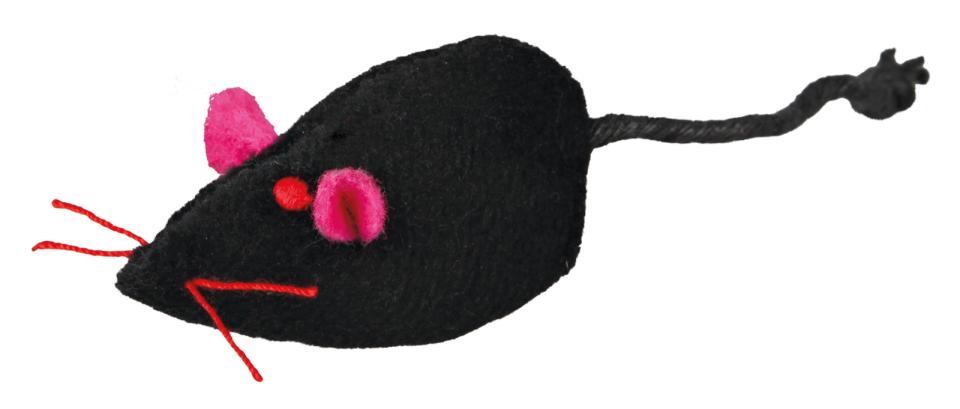 Pelsmus m. klokke