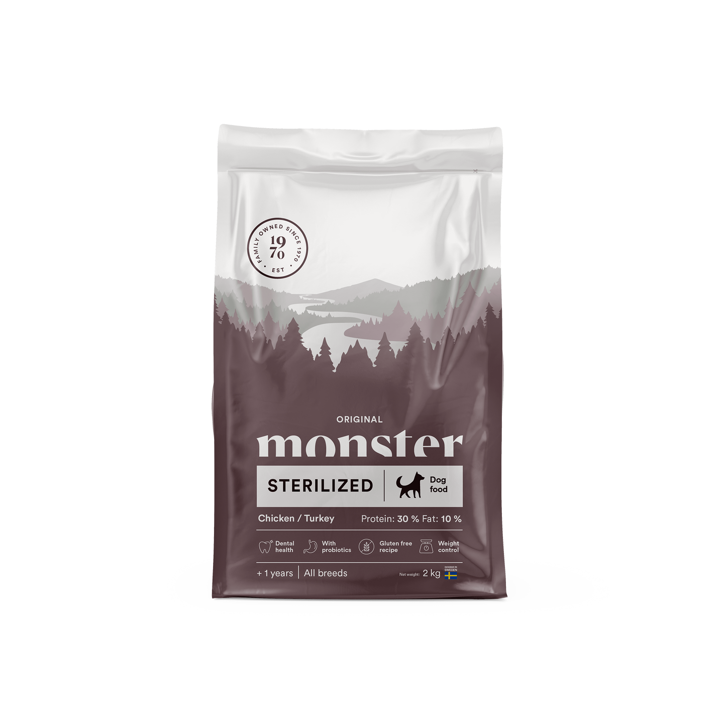Monster Original Steriliserad kyckling/kalkon