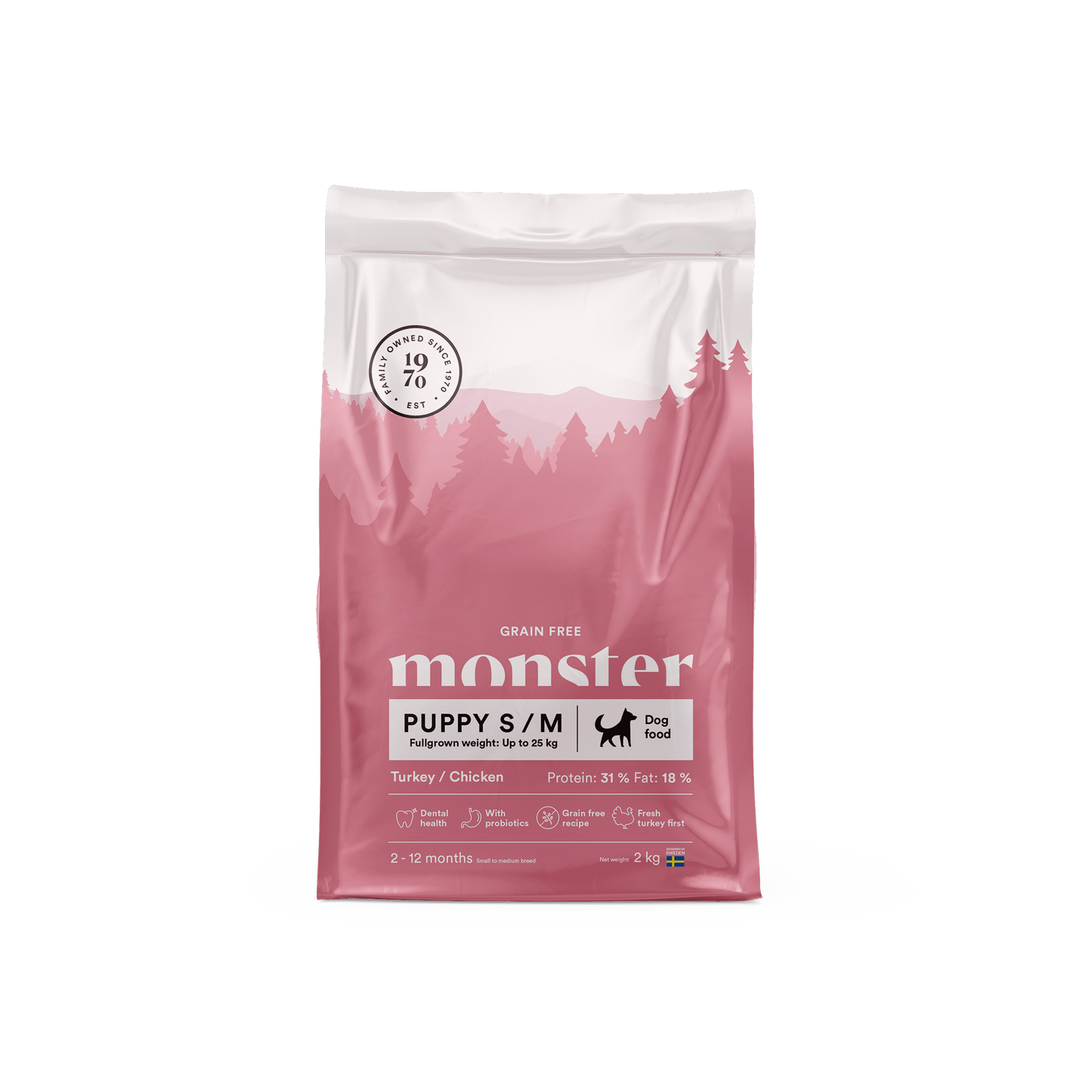 Monster original Vuxen kyckling/kalkon