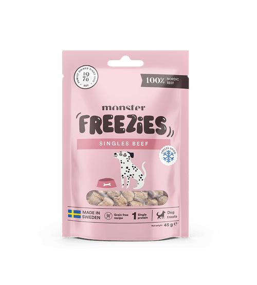 Monster Freeze Dried Treats Singles Beef