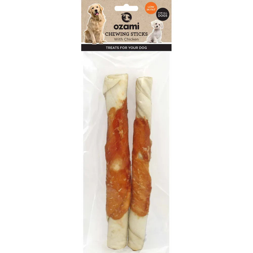 Ozami Chewing Stickwith Chicken 25cm 200g