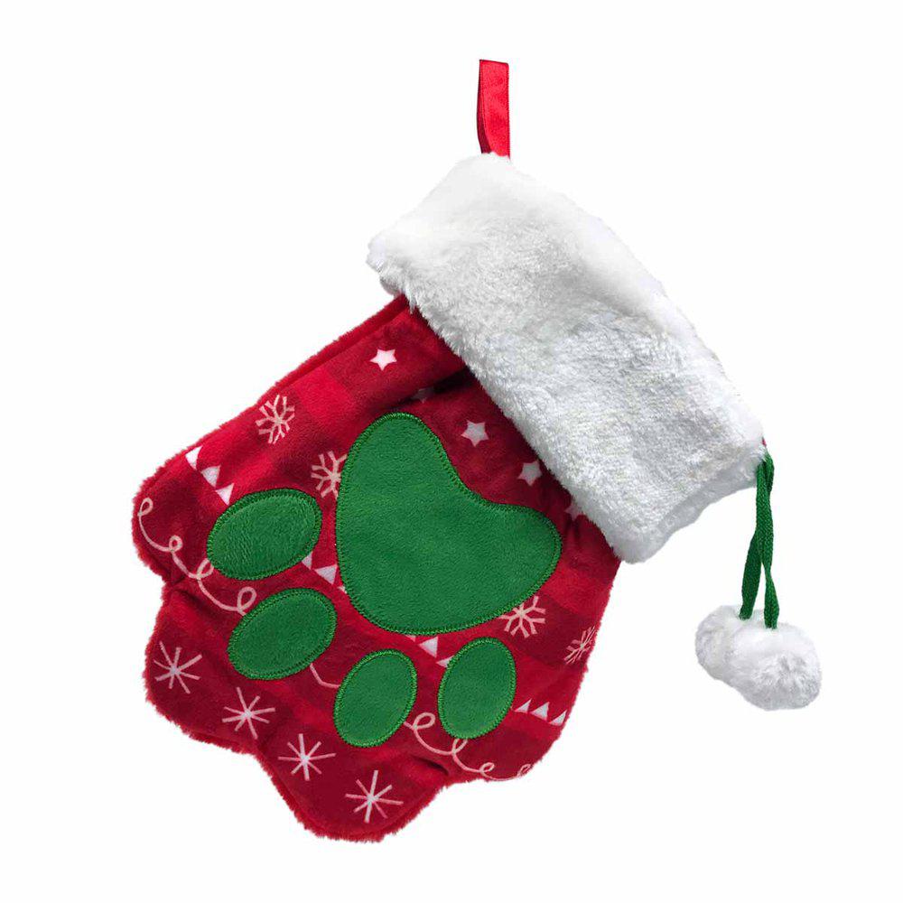 Kong Holiday Stocking Paw L