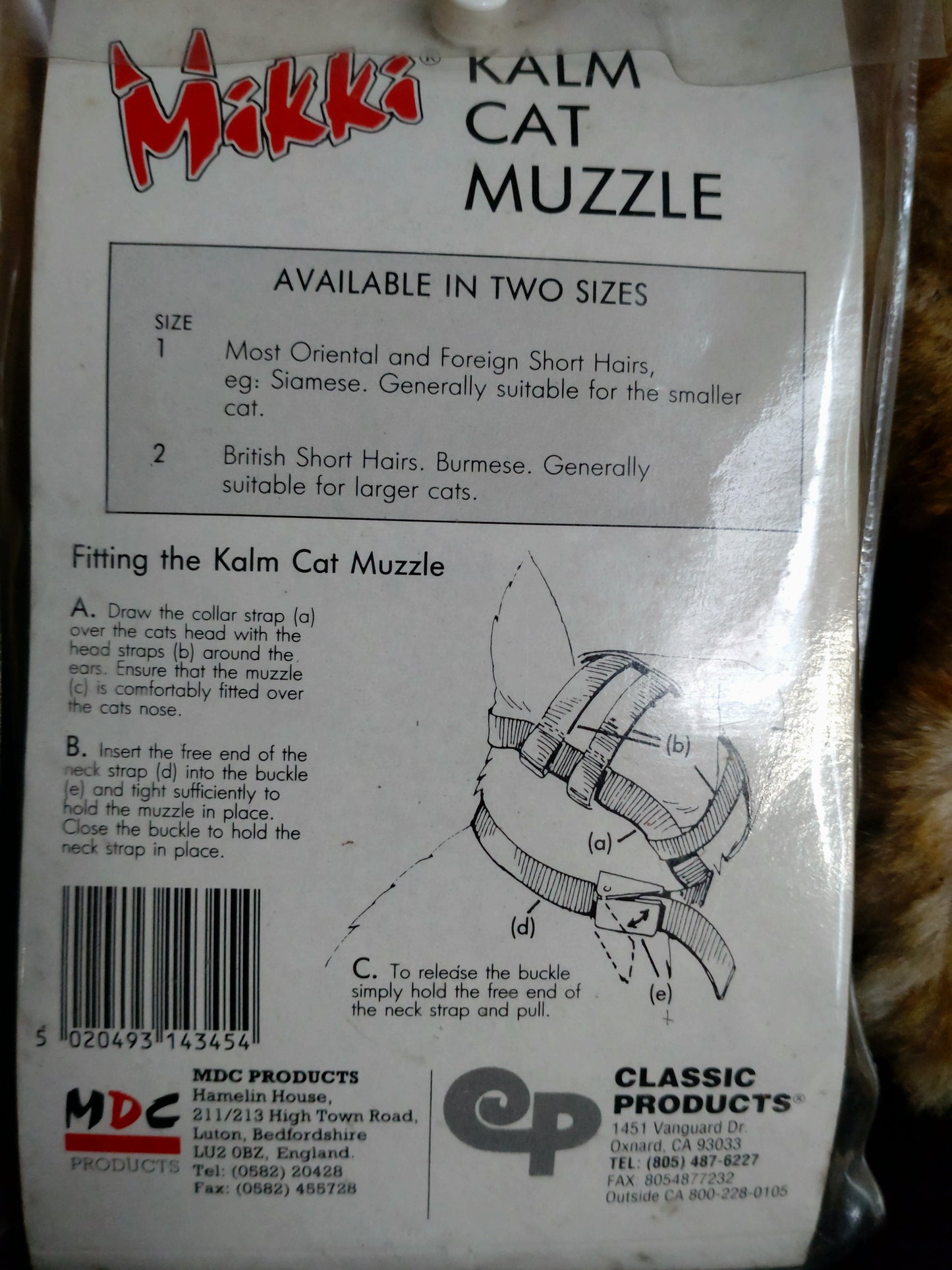 Mund kurv til katten