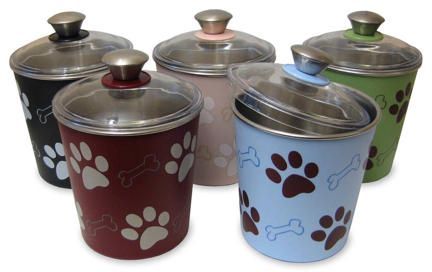 Bella snack krukke rød/brun