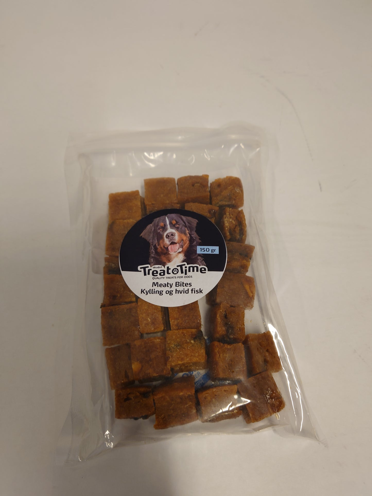 MeatyBitesm/Kylling & Hvid fisk 150 g.