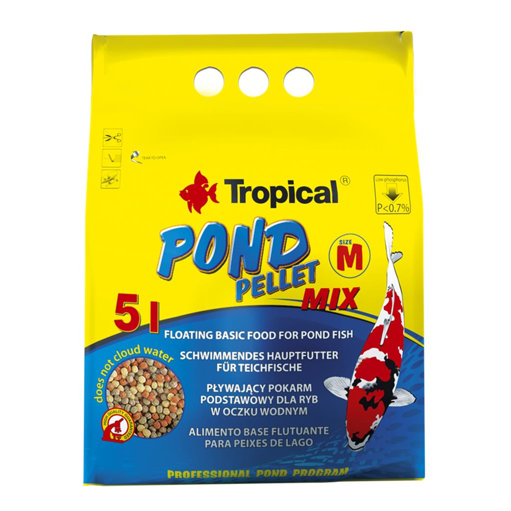 Koi farve PELLETS Adult M 5 L