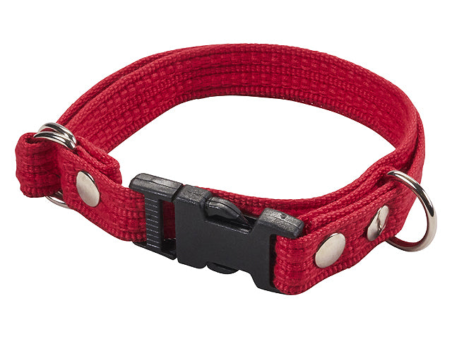 BONNIE WEBBING HALSBAND, RÖTT