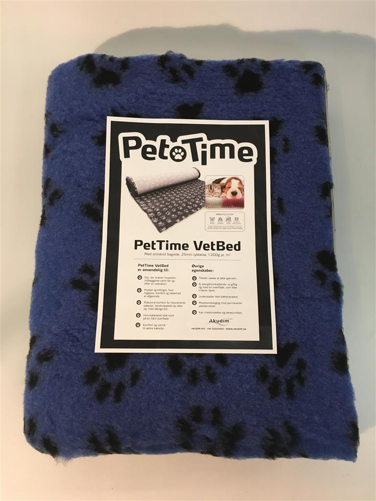Pet Time Vetbed Filt 75x100cm