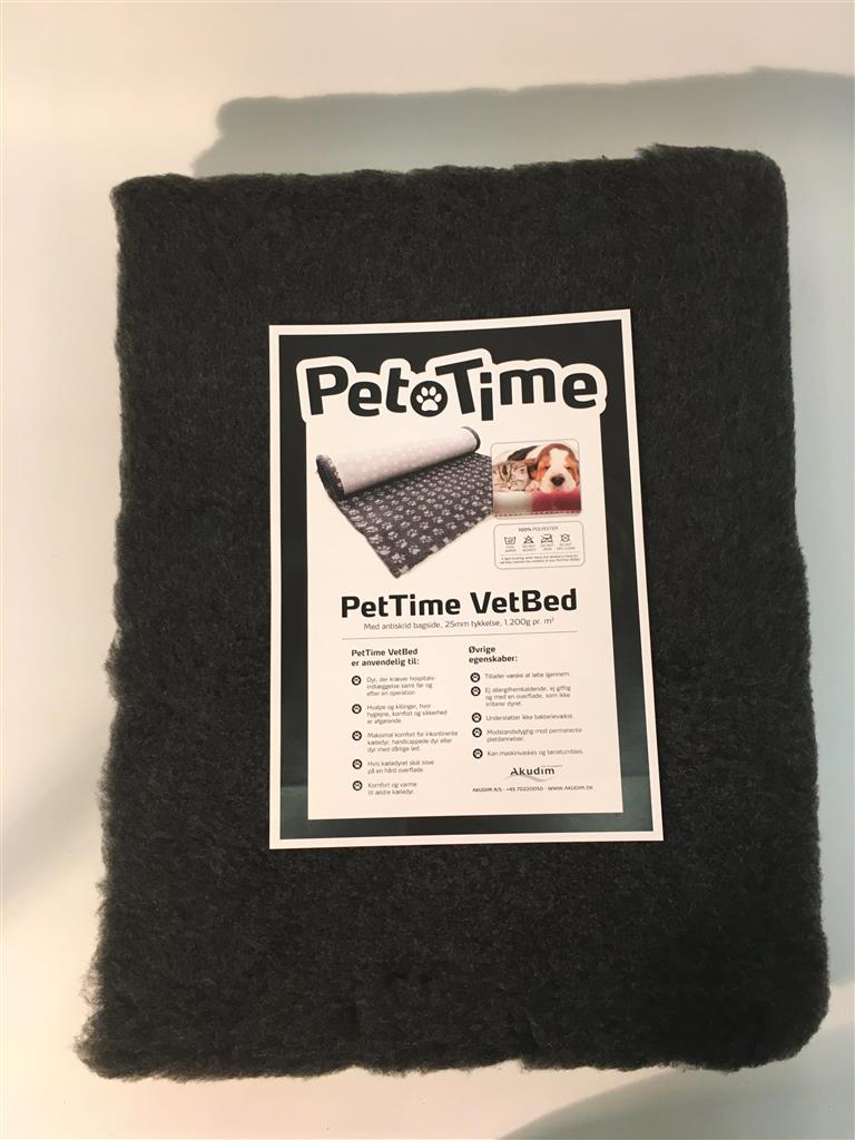 Pet Time Vetbed Filt 75x100cm