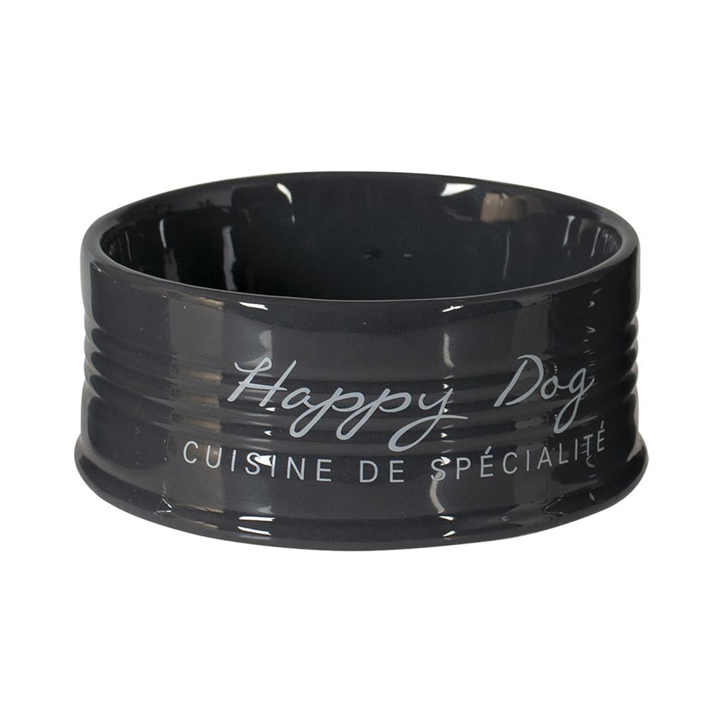 Happy Dog skål Koksgrå