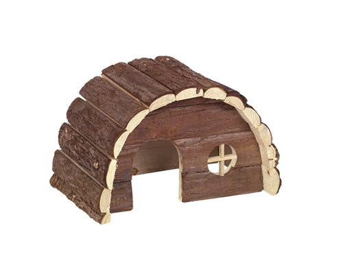 Træhus til hamster og marsvin 24x15x16 cm