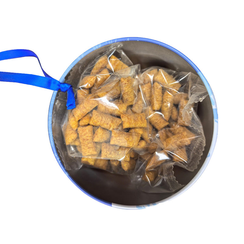 Julekugle med godbidder