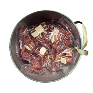 Julekugle med godbidder