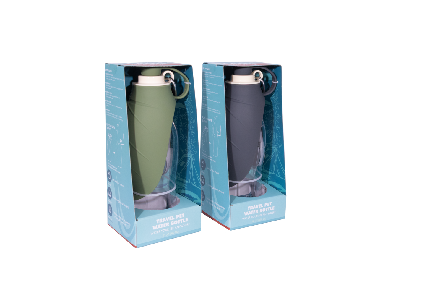 Active Canis Leaf & Bowl Bottle 580ml
