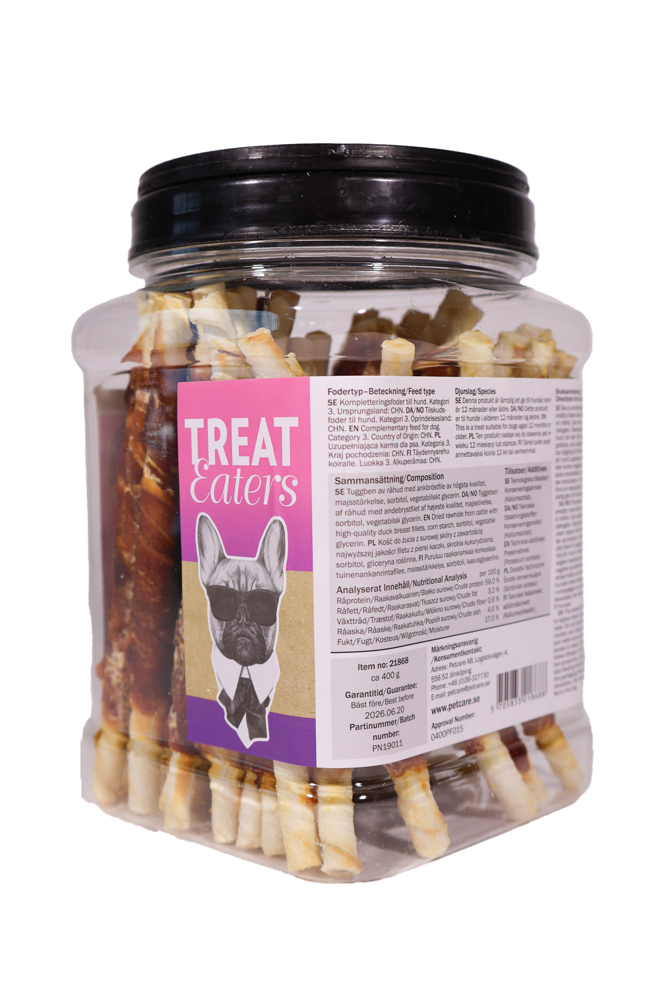 Treateaters Twisted Duck, 400 g