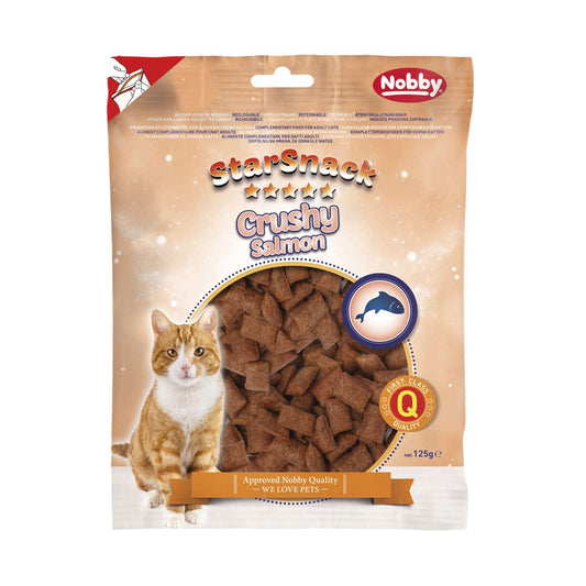 StarSnack Crushy laks i poser, 125 g
