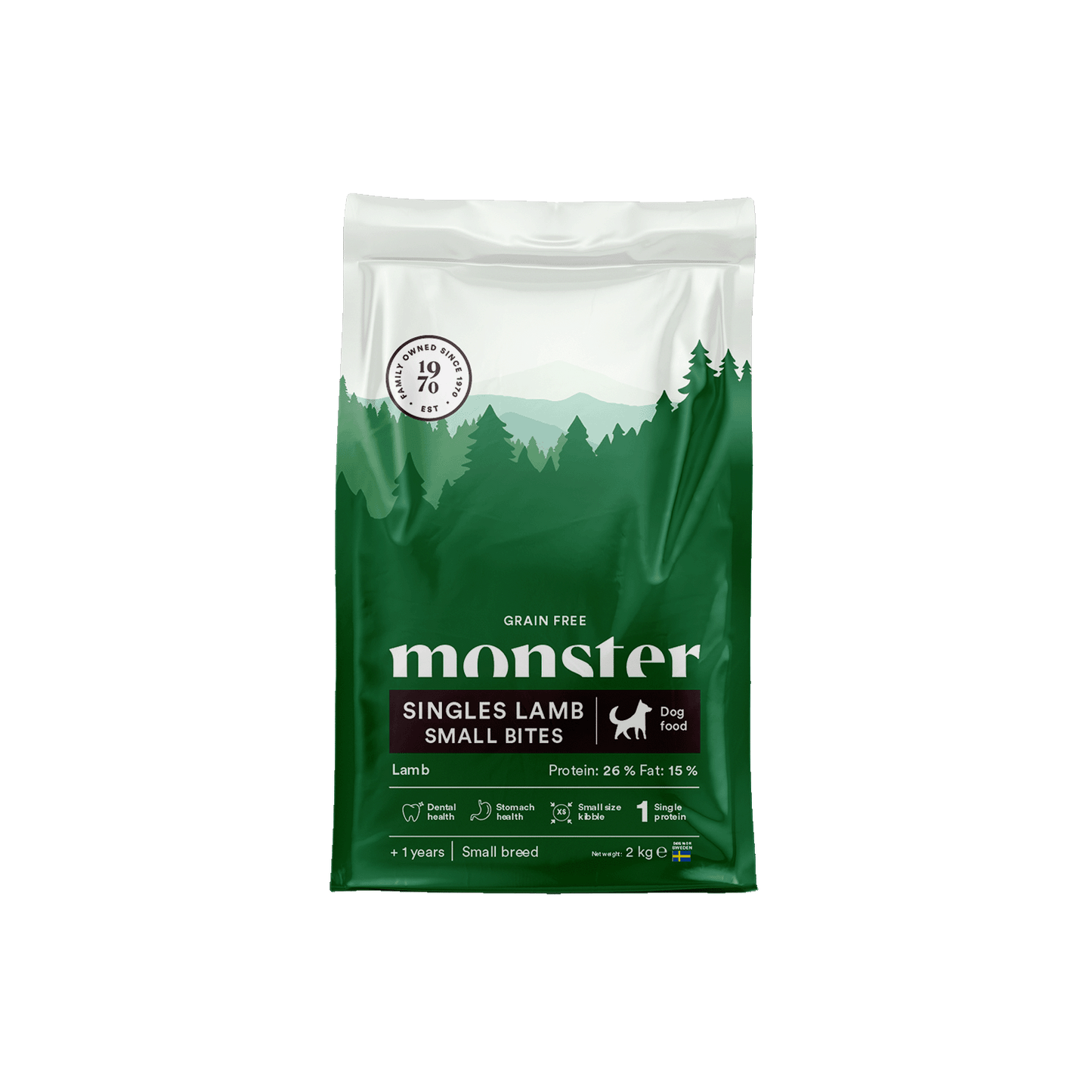 Monster Dog Grain Free Singles Lamb Small Bites