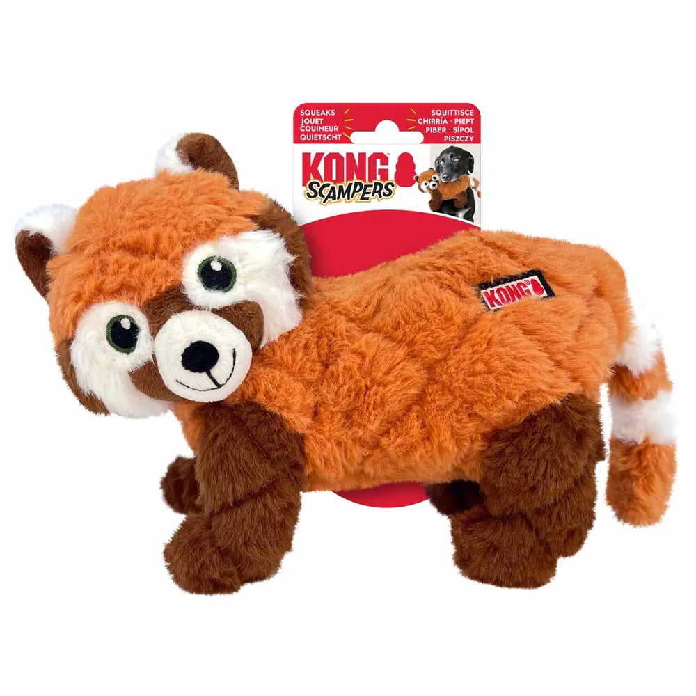 KONG Scampers Red Panda, M