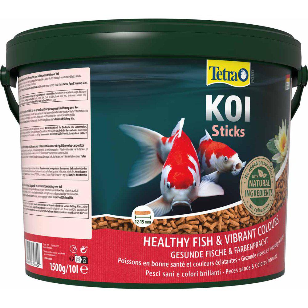 Tetra PonTd Koi Sticks 10 Liter