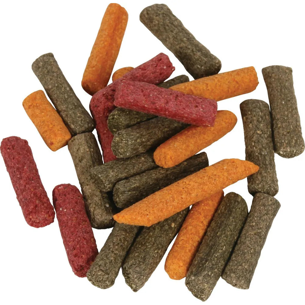 Zolux Crunchy Lucerne/gulerod/rødbede kanin Treats 180g