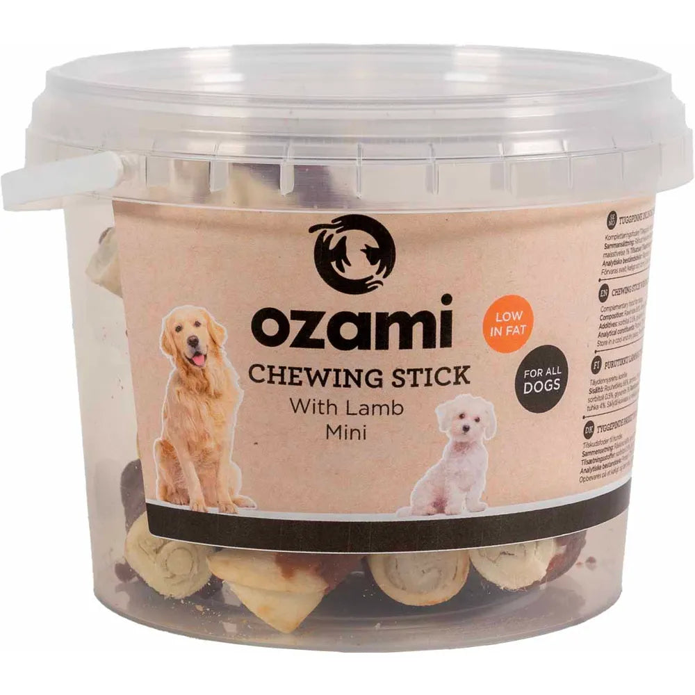 Ozami Chewing Stickwrapped med lam 6cm 300g