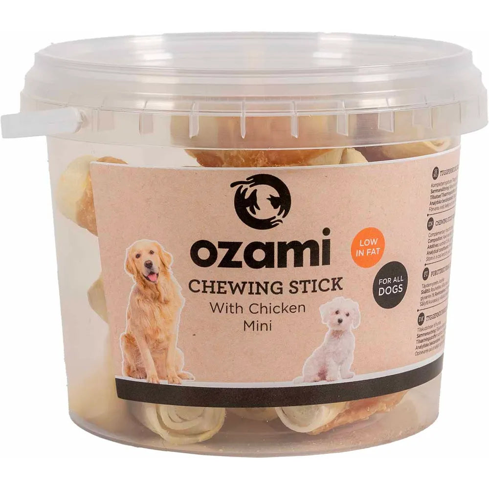 Ozami Chewing Stickwrapped med kylling 6cm 300g