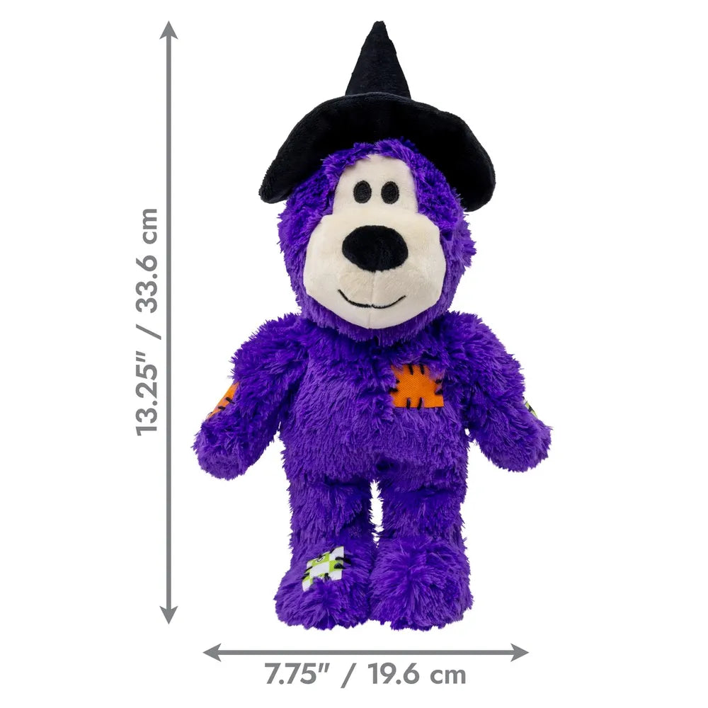 Kong Halloween Wildknots Withc Bear Purple M/l