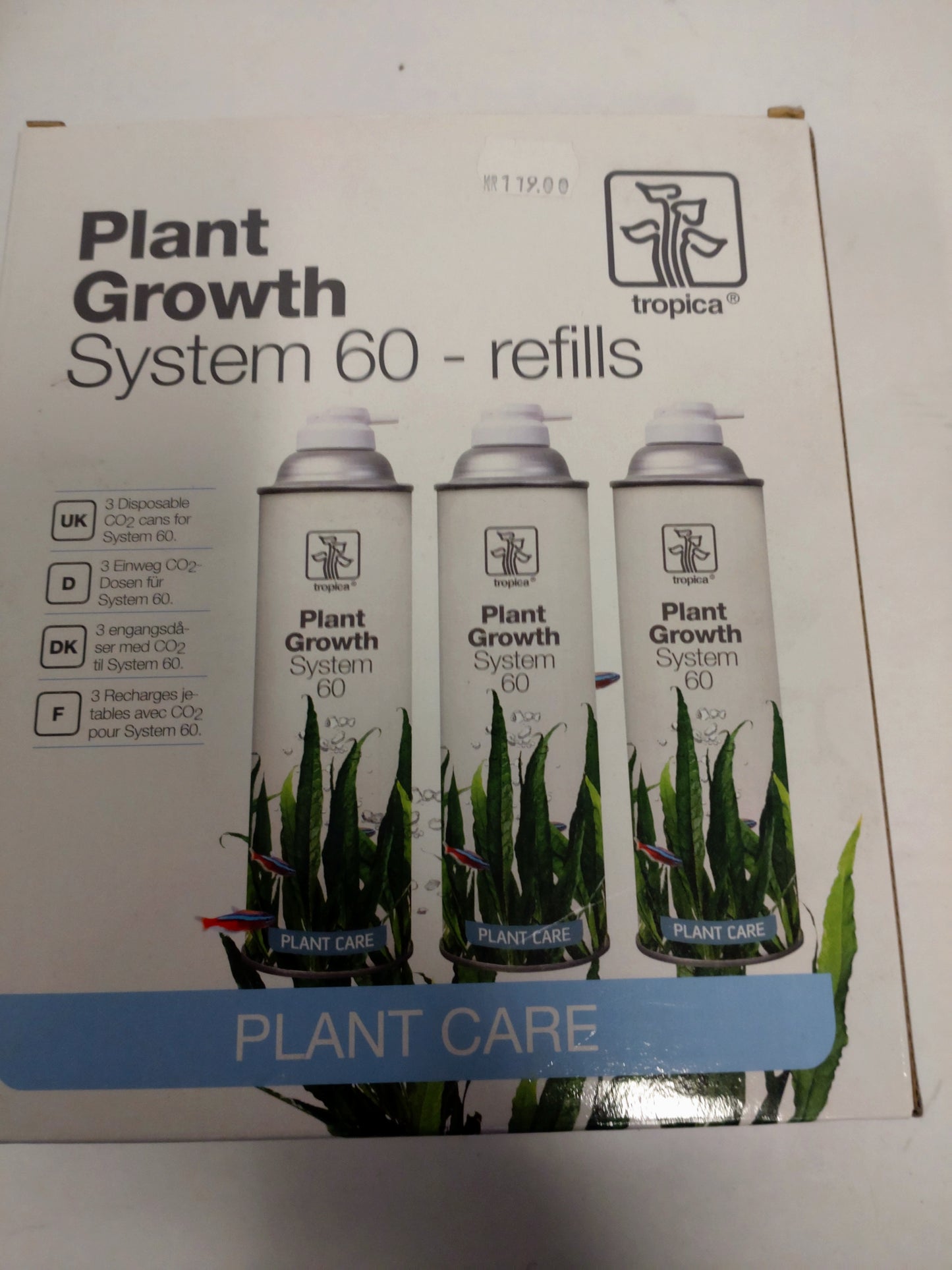 Tropica plant growth system 60 - refils