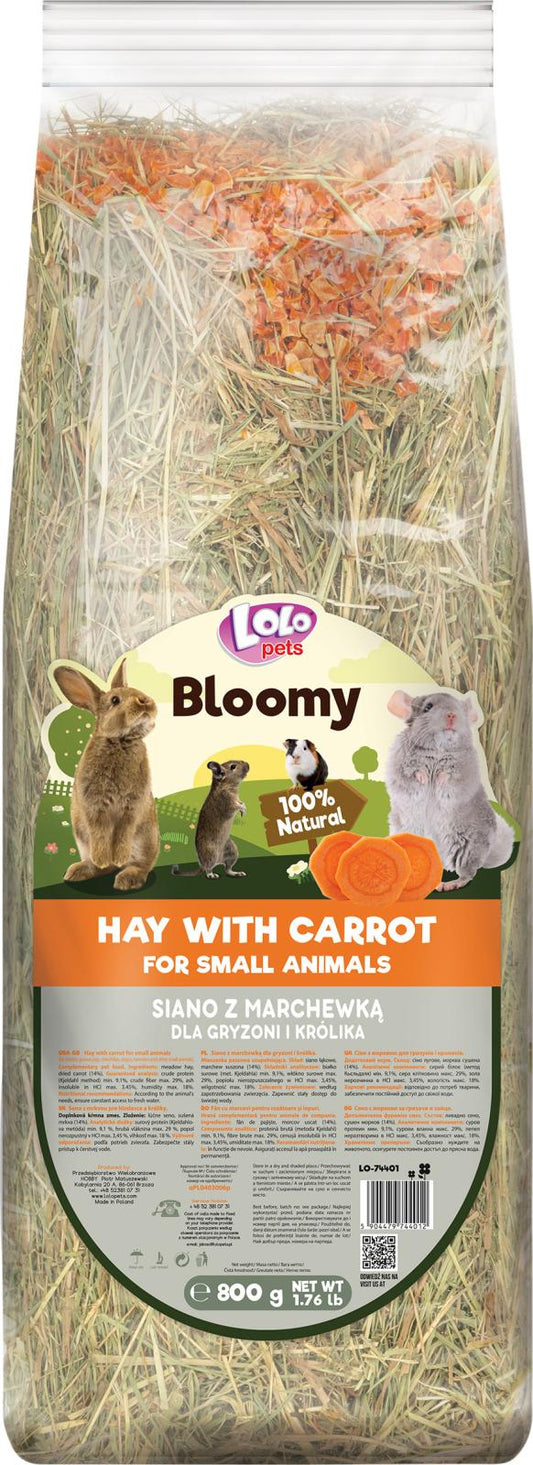 Bloomy Hø med gulerødder