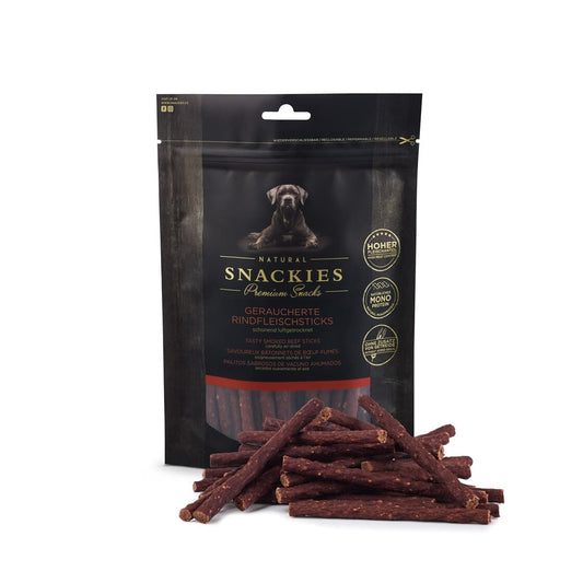 Røgede oksekødsstænger 400g