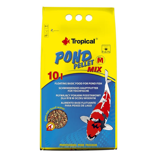 Koi farve PELLETS Adult M 10 L